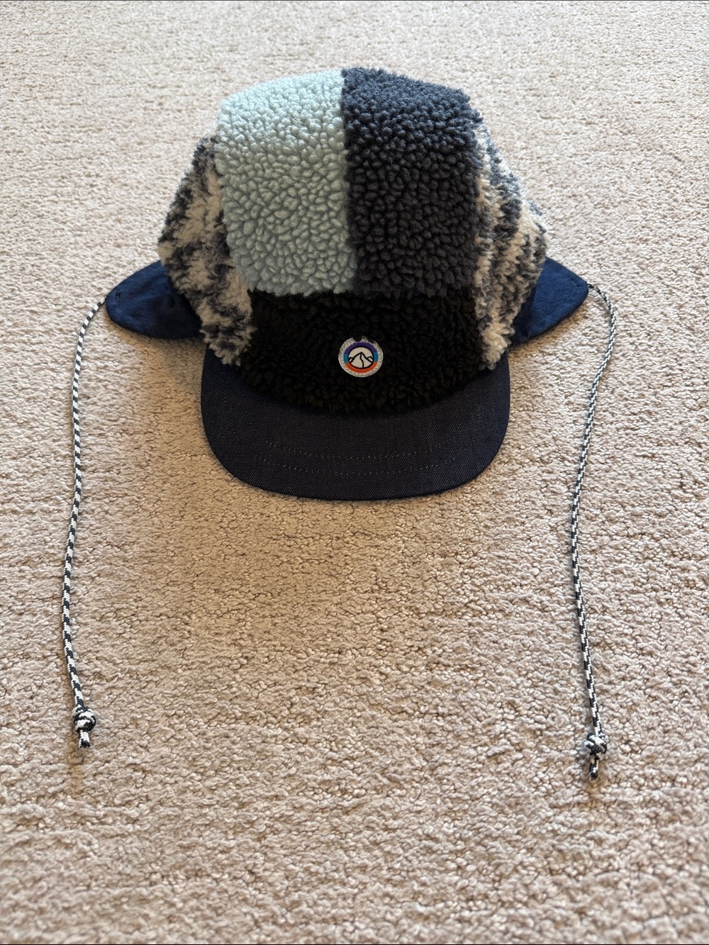 Patagonia Colorblock Range Earflap Cap